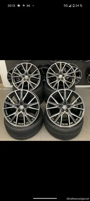 Audi A8 20 Zoll Felgen mit Kumho Reifen