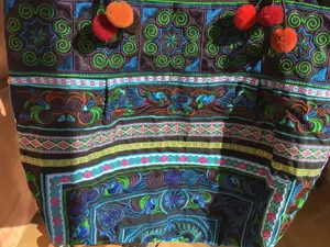 Tasche grün und blau Bild 4