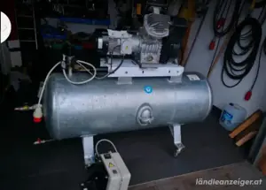 Kompressor druckluft atlas copco LT 5-15 UV BM werkstatt 350liter  Bild 2