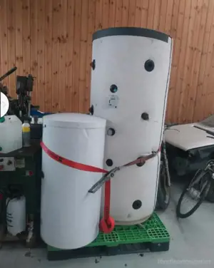 Pufferspeicher 600l und  warmwasserboiler 160l  Bild 5
