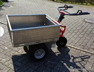 TeMax-Akkuschubkarren mit Zubehor Bild 5