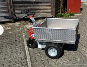 TeMax-Akkuschubkarren mit Zubehor Bild 2