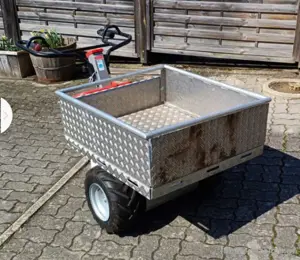 TeMax-Akkuschubkarren mit Zubehor