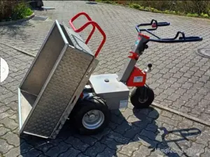 TeMax-Akkuschubkarren mit Zubehor Bild 4