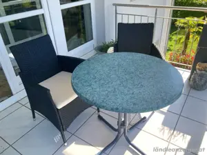 Gartentisch Set für 2 Personen, Balkonset