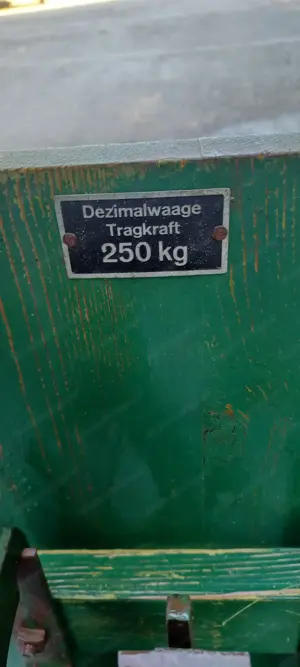 Alte Waage mit Gewichten! Bild 5