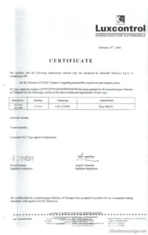 Gianelli Auspuffanlage mit Endschalldämpfer Bild 5