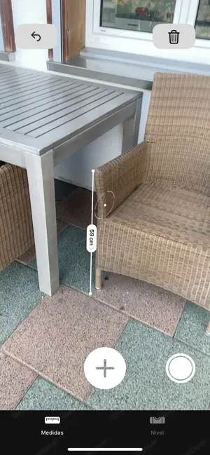 Terassentisch mit Stühlen Bild 3