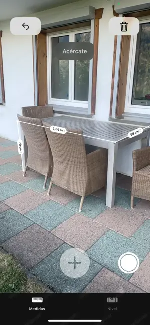 Terassentisch mit Stühlen Bild 2