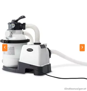 Sandfilteranlage Intex 