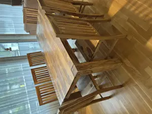 Esstisch mit Stühlen Bild 2