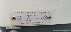 Elektrische Schreibmaschine Triumph electric31f Bild 2