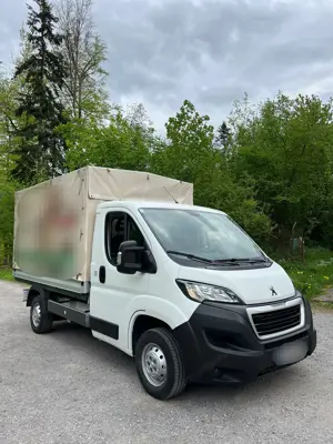 Peugeot Boxer Pritsche Plane