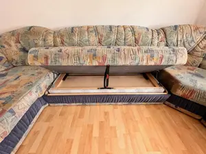 Sofa mit Ausziehbett - zu verschenken! Bild 2