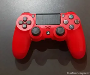 Playstation 4 Controller  in Rot 