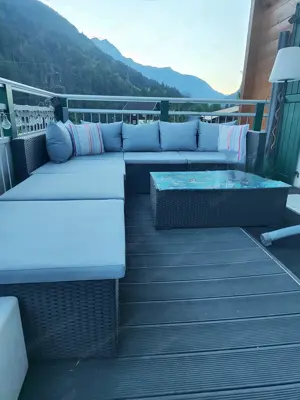Eck Lounge Rattan Outdoor  Bild 2