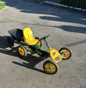 Gokart Buddy Jonny Deere mit Anhänger (BERG)