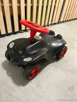 Bobbycar schwarz rot
