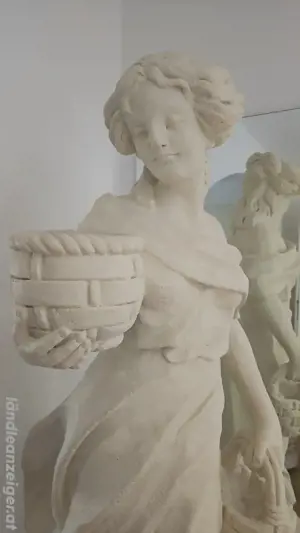 Große Garten Statue antik über 2m