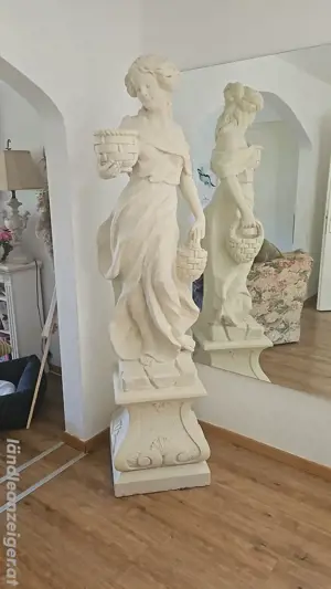 Große Garten Statue antik über 2m Bild 2