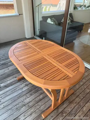 Gartentisch aus Holz - TOP Zustand WIE NEU