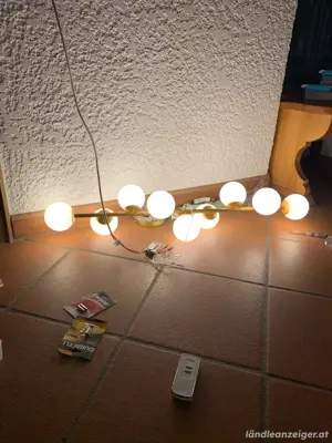 Lampe mit Fernbedienung Ein Aus Bild 2