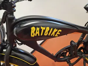 E Bike- Fat Bike im Batman Look Einzelstück