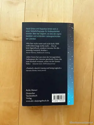 Buch das Schicksal ist ein mieser Verräter Bild 2