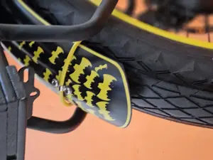 E Bike- Fat Bike im Batman Look Einzelstück Bild 5