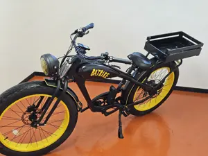 E Bike- Fat Bike im Batman Look Einzelstück Bild 4