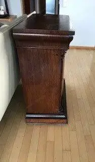 Antike Kommode aus Mahagoni  Bild 4