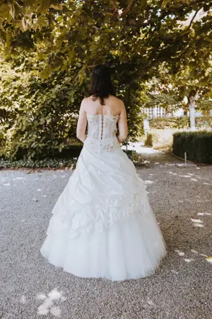 Brautkleid Grösse 34 Bild 4