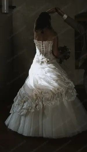 Brautkleid Grösse 34 Bild 3
