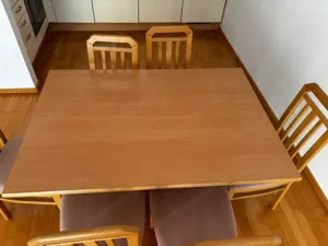 Esstisch mit 6 Stühlen Bild 2