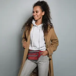 Unisex Gürteltaschen, Echt Leder Bild 8