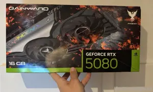 Geforce RTX 5080 phoenix grafikkarte mit verpakung 