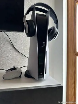 PS5 sony spielkonsole mit kopförer 
