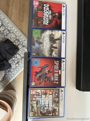 PS5 sony spielkonsole mit kopförer  Bild 4