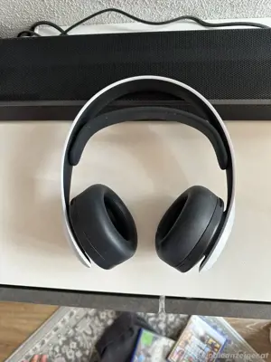 PS5 sony spielkonsole mit kopförer  Bild 2