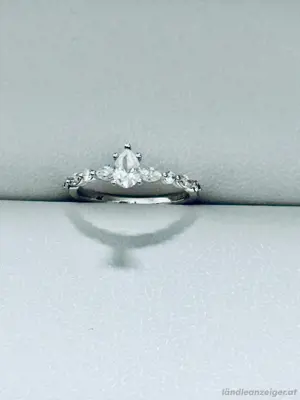 Diamantring (Weissgold)