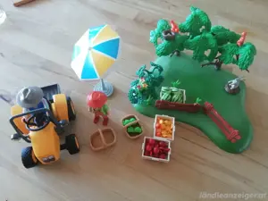 Playmobil Traktor und Garten 
