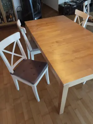 Esstisch Küchen Tisch mit 4 Stühlen  Bild 2