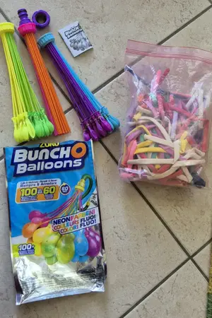 Wasserballons farbig