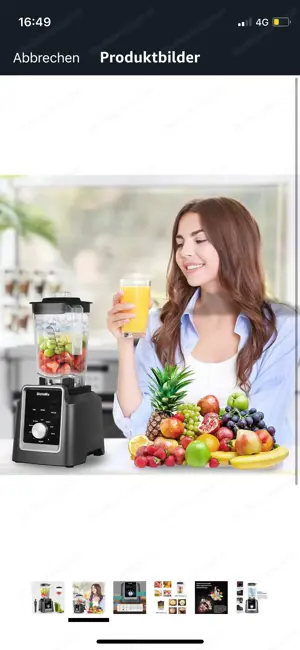 BioloMix Hochleistungsmixer, wie neu Bild 5
