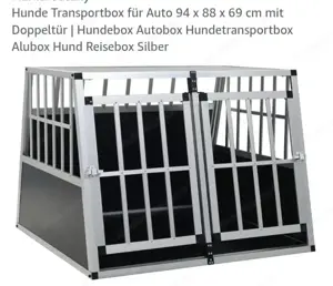 Hunde Box Neu!!