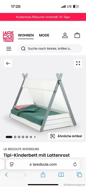  Verkaufe Tipi-Kinderbett Bild 2