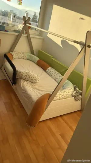  Verkaufe Tipi-Kinderbett