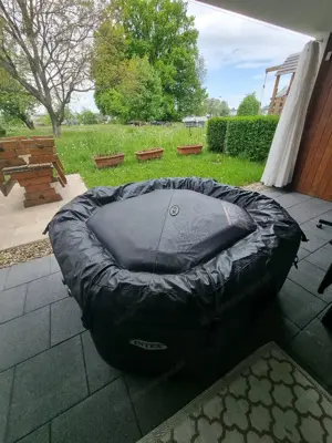 Whirlpool Pure Spa Octagon Bubble, Jet und Salzwassersystem Becken 201x71 Bild 7