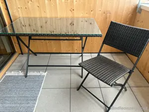 Gartentisch inkl. 4 Stühle