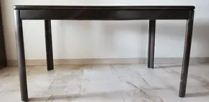 Esstisch schwarz, ausziehbar